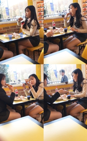 피자먹는 두명 찍(원본)