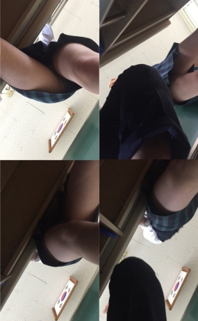 학교 실제 치마몰카