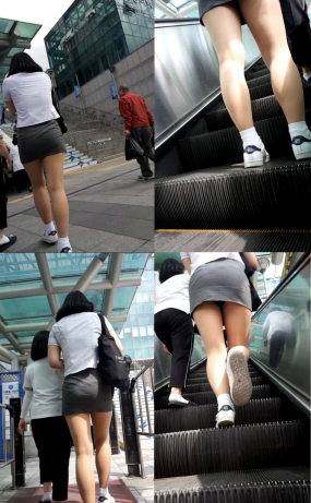 청량리역 회색치마
