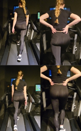 러닝머신하는 외국녀 레깅스(원본)