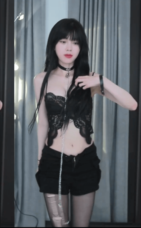 방금자 의상 좋은 문월 리액션 컷