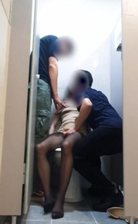 진성네토 화장실만취녀